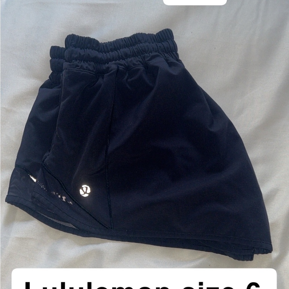 lululemon athletica Black Athletic Shorts